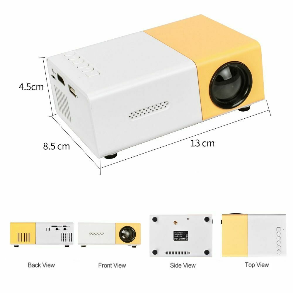Portable Mini Projector Home Entertainment - The Shopsite