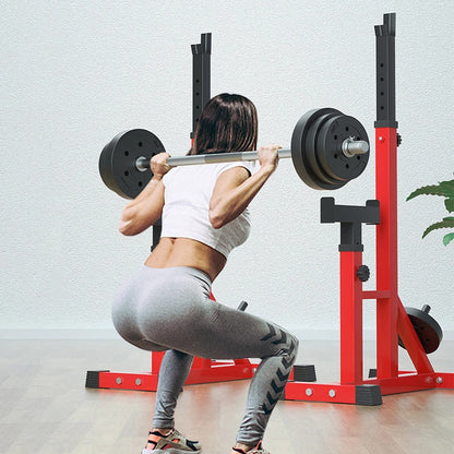 Multi-Adjustable Squat rack Lifting Barbell Stand Fitness Rack