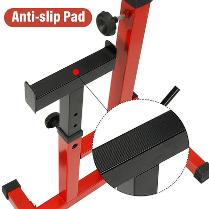 Multi-Adjustable Squat rack Lifting Barbell Stand Fitness Rack