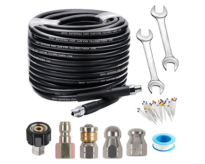 Drain/Pipe Cleaning Kit 15m