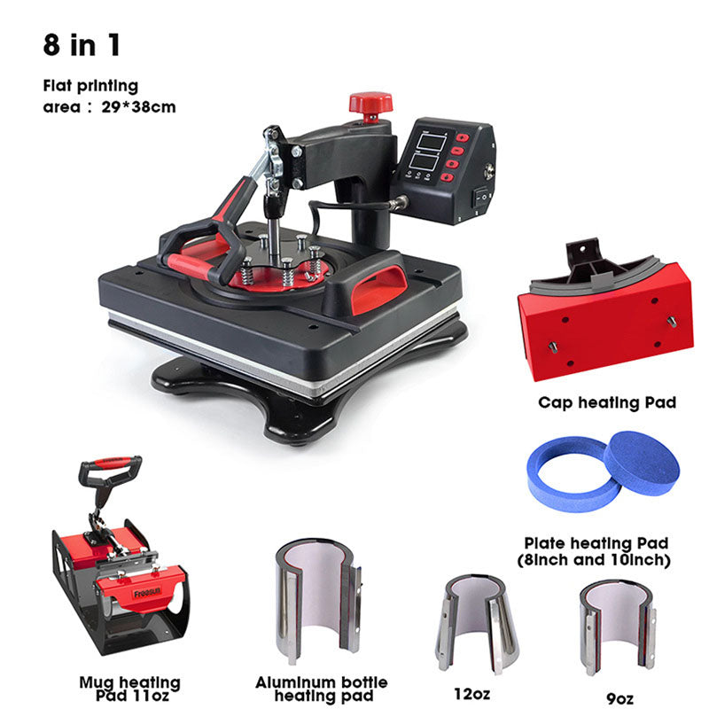 Mug press attachment