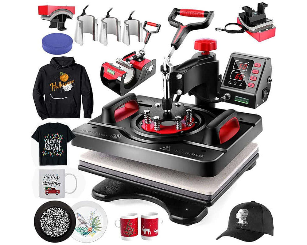 8 in 1 heat press kit