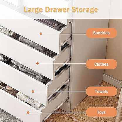 Wooden chest of drawers