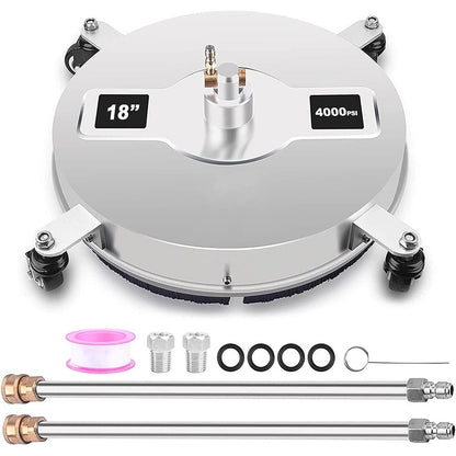 18 inch stainless steel surface cleaner
