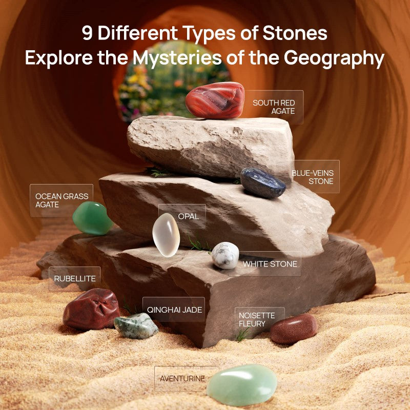 educational rock polishing kit