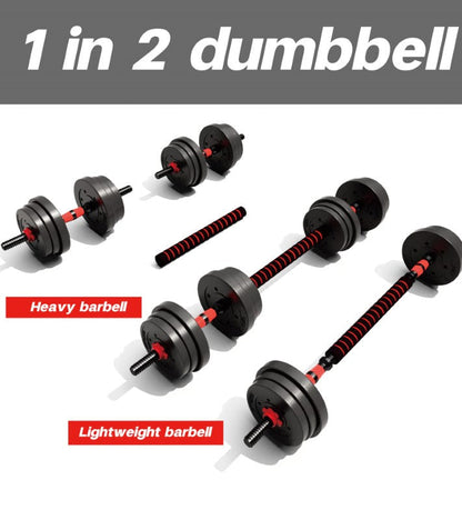2PCS Adjustable Dumbbells 20Kg Dumbbell