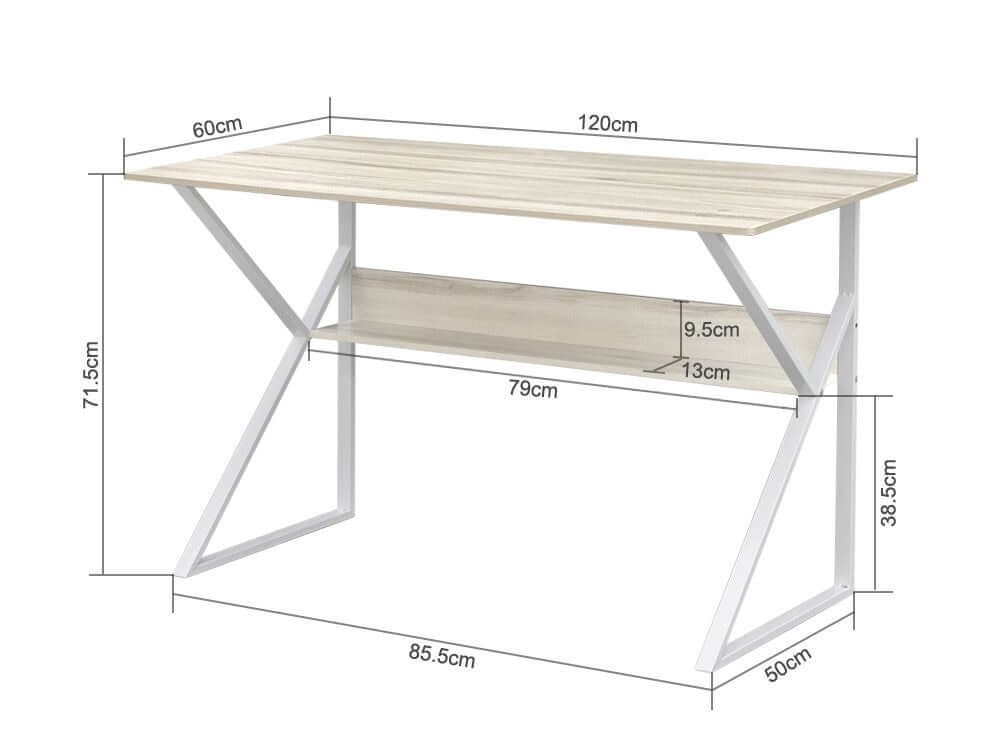 Computer Desk 120Cm - The Shopsite