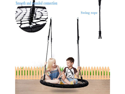 black spider web swing