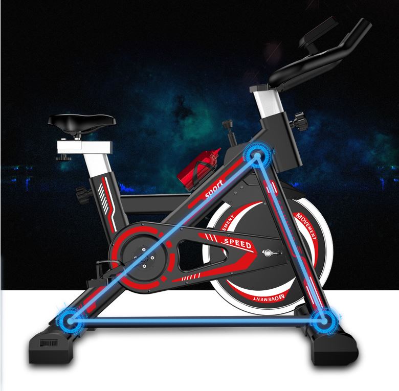 Adjustable resistance exercise bike