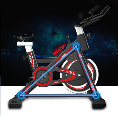 Adjustable resistance exercise bike