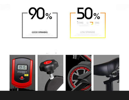 Exercise Bike Indoor Cycling Bike Fitness Stationary Flywheel Bicycle - The Shopsite