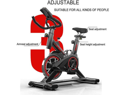 Exercise Bike Indoor Cycling Bike Fitness Stationary Flywheel Bicycle - The Shopsite
