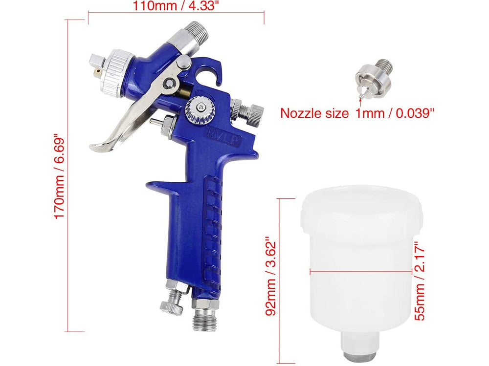 Paint Spray Gun Gravity Hvlp Paint Sprayer Spray Gun