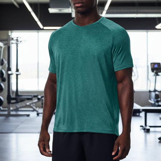 Quick Drying Sports Stretch Tops 3XL GREEN