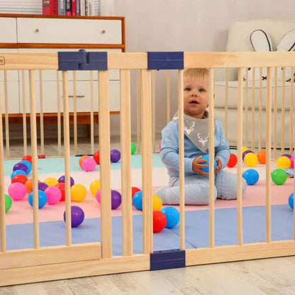 Baby Playpen Kids Play Fence with Door Playpen 8 Panel