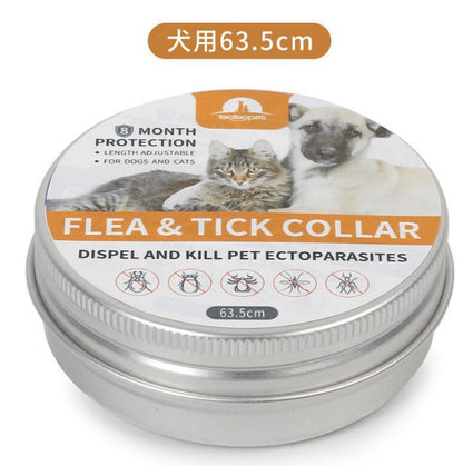 Flea and Tick Collar for Dogs, 8-month Flea and Tick Collar for Dog 63.5cm