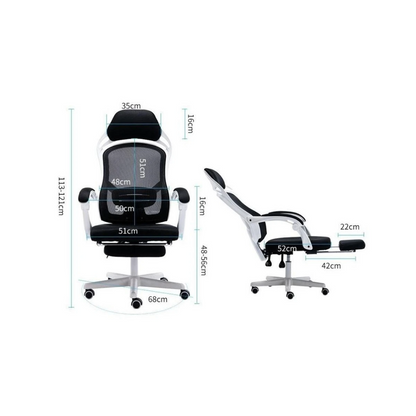Office Chair Computer Chair with foot rest