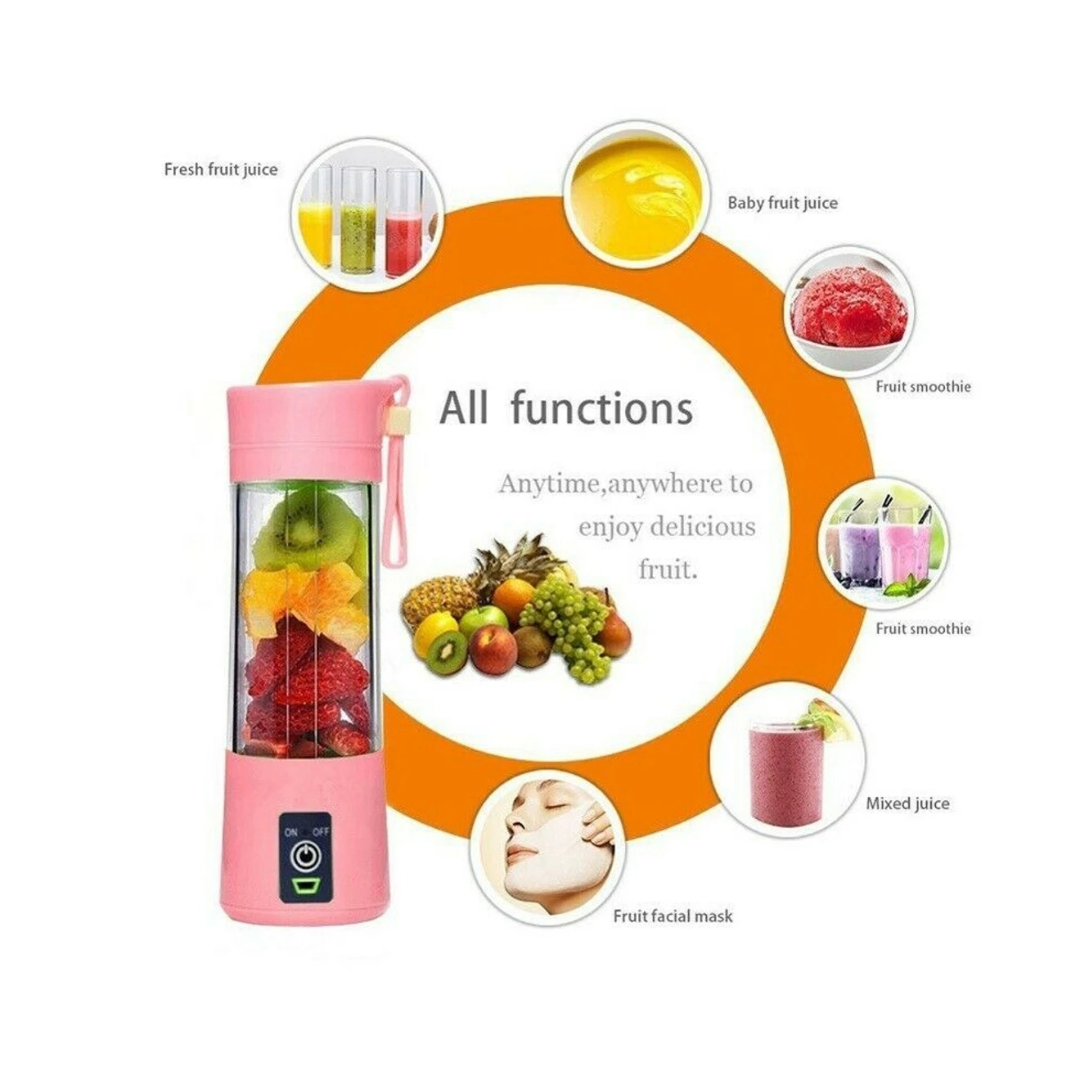 Portable Juicer Blender Mixer with 6 Blades