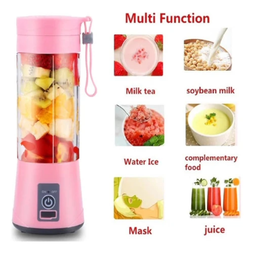 Portable Juicer Blender Mixer with 6 Blades