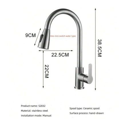 Mixer Tap Kitchen Faucet Laundry Bathroom Sink