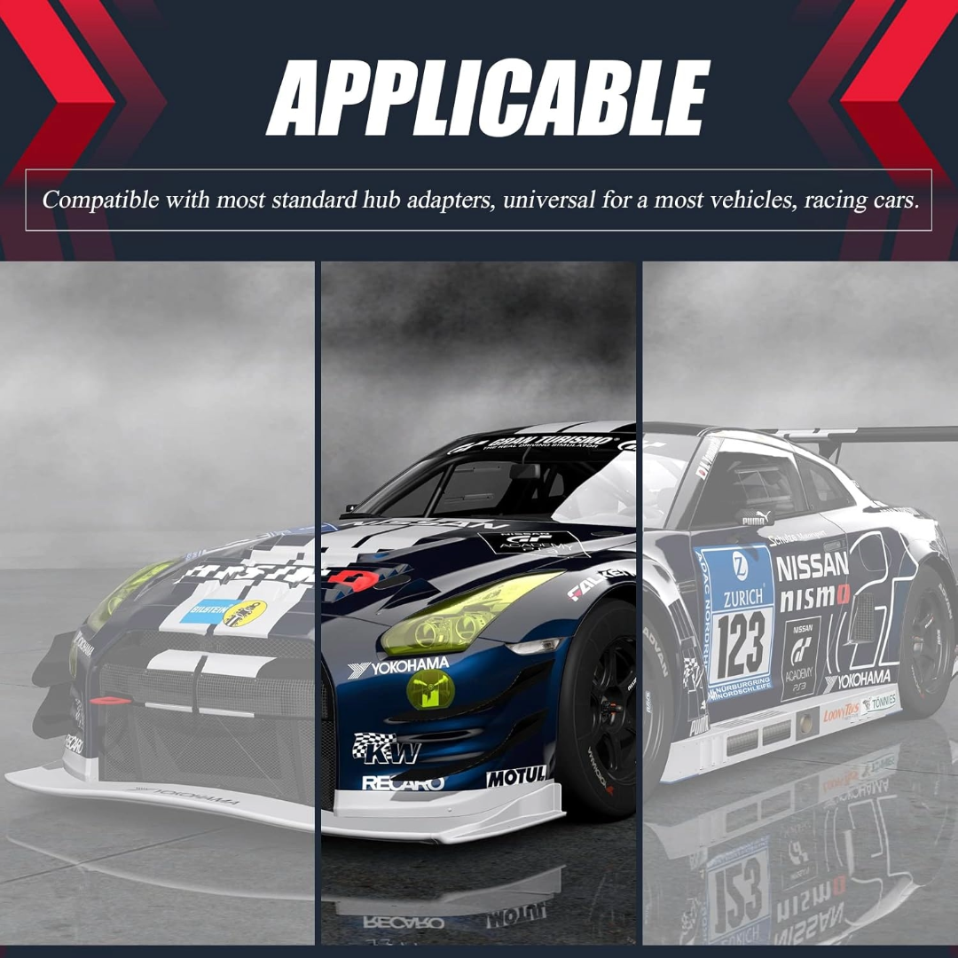 Car Steering Wheel 350mm (Red)