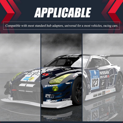 Car Steering Wheel 350mm (Red)