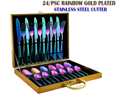 24 PCS Stainless Steel Cutlery Set