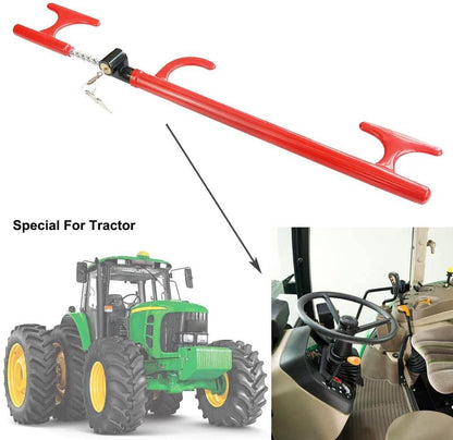 Steering lock on wheel