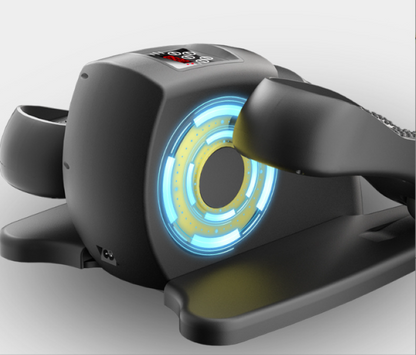 Compact seated elliptical