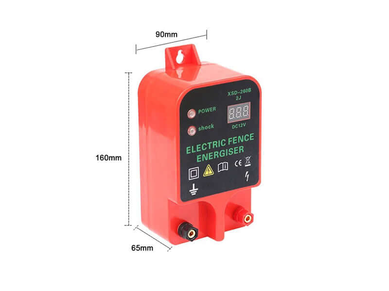 Fence energizer remote view