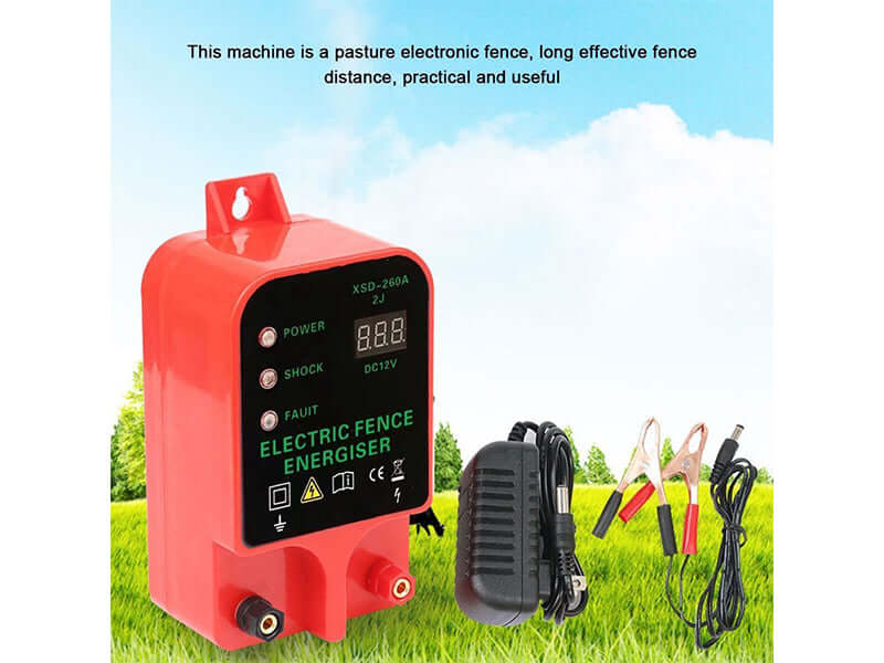 Fence energizer safety features