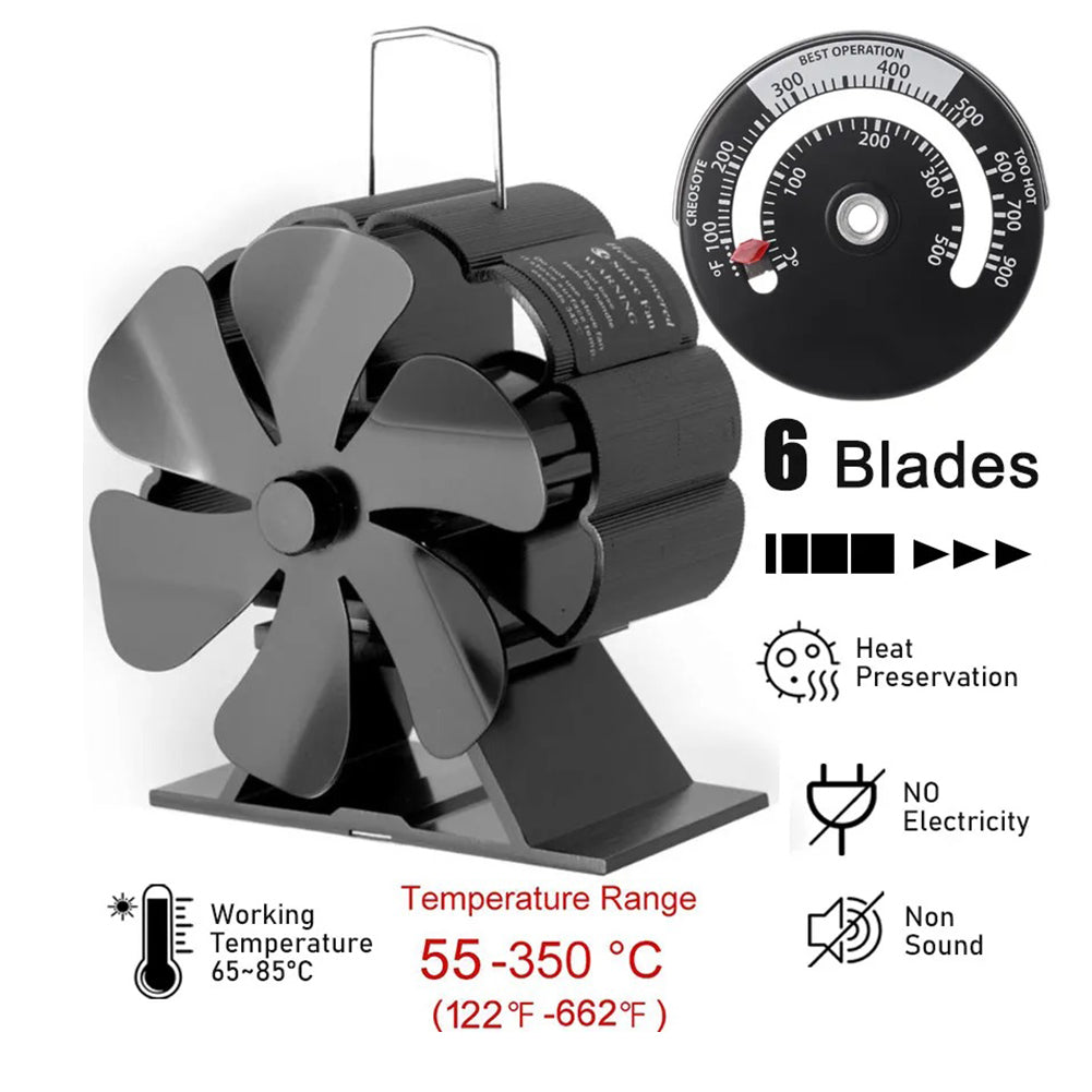 Stove Fan Heat Powered Stove Fan