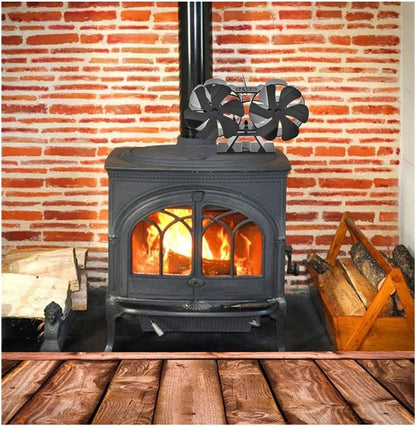 Stove fan operating on hot stove