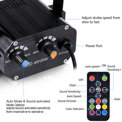 sound activated party light