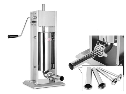 Sausage Maker Stuffer Filler Vertical Stainless Steel Sausage Maker - The Shopsite