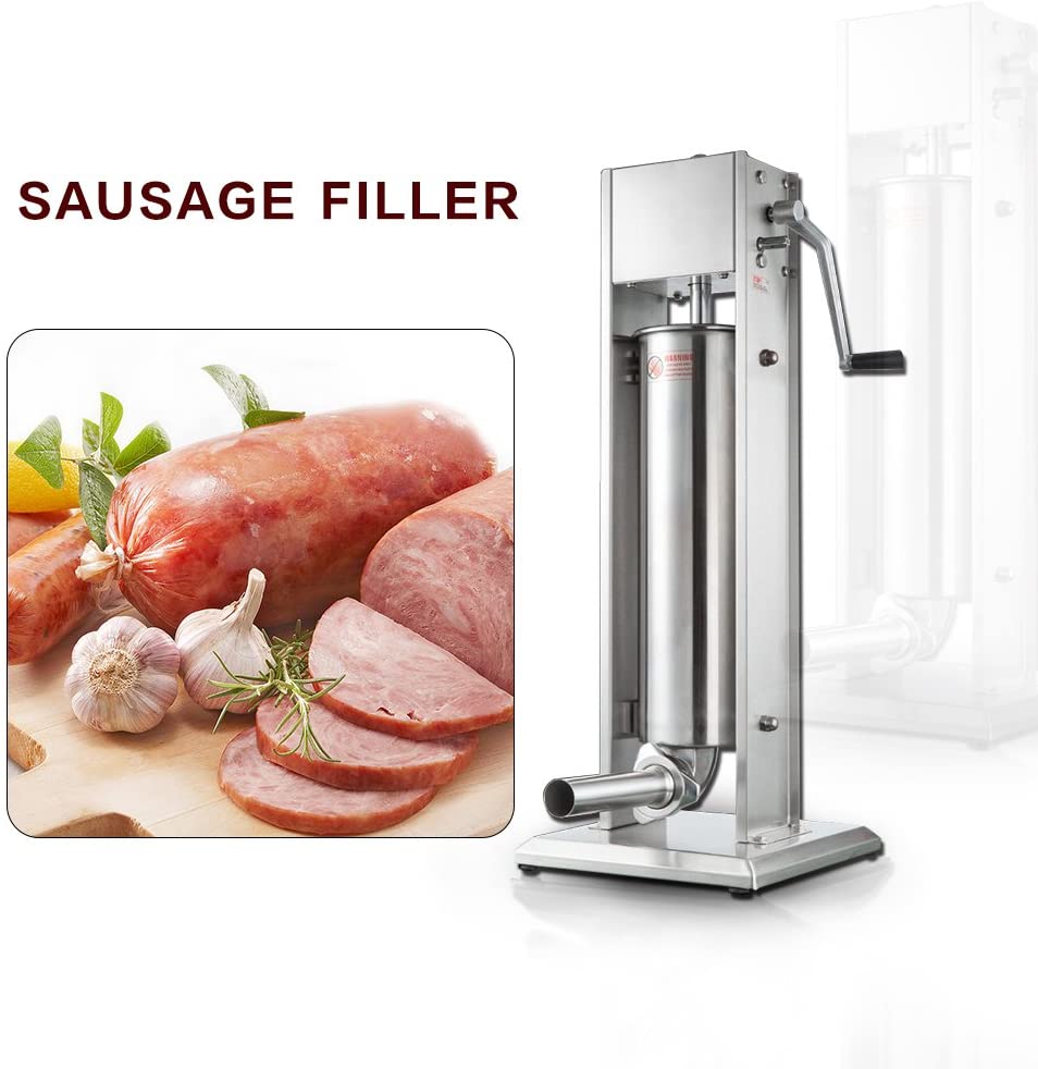 Vertical sausage stuffer