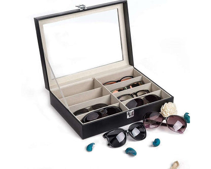 Sunglasses Case Organizer Eyeglasses Storage Box