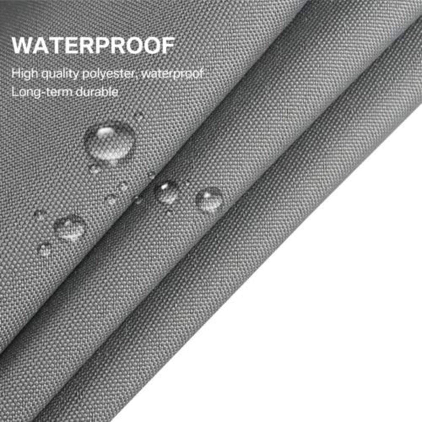 Shade Sail Waterproof 4X4M Grey