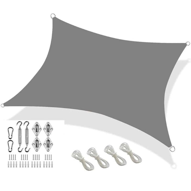 Shade Sail 5X5M Grey - The Shopsite