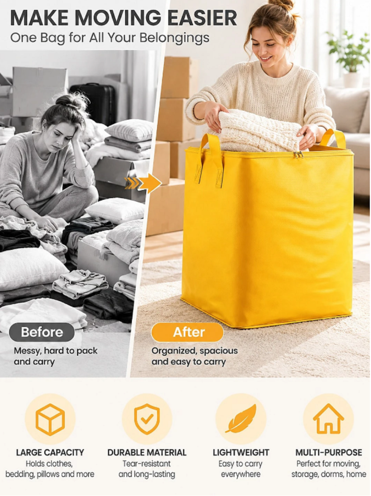 Extra-Large Moving & Storage Bag – 300 L & 400 L JSR45001