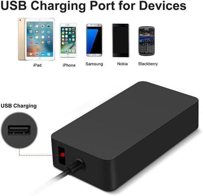 Surface Pro 3/4/5 Charger 70W 15V 4A - The Shopsite