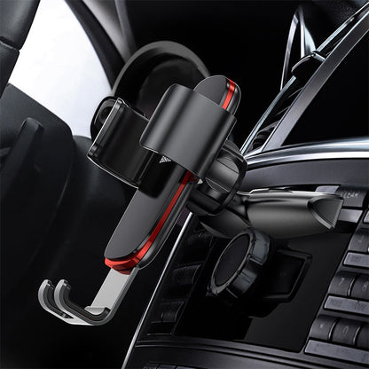 Car CD Slot Mount Stand Phone Holder With Gravity Auto Clamping