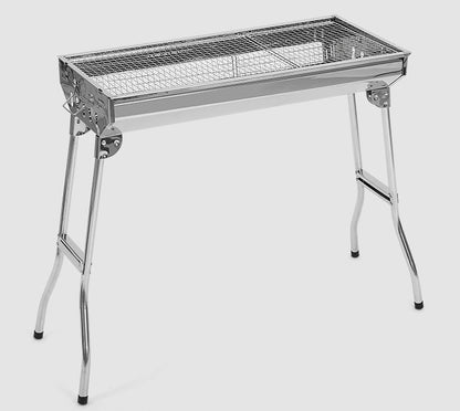 BBQ Stove Foldable Stainless Steel Charcoal BBQ Stove Grill