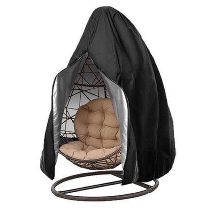 Patio Hanging Egg Chair Cover Swing Chair Cover With Zip - The Shopsite