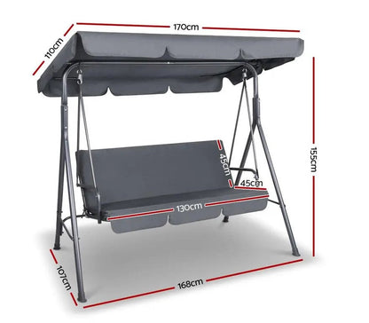 Outdoor Swing Chair Hammock Bench Seat - The Shopsite