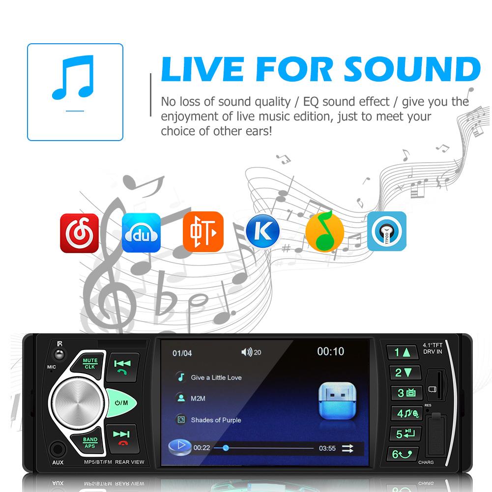 Car Stereo Bluetooth MP5 Player