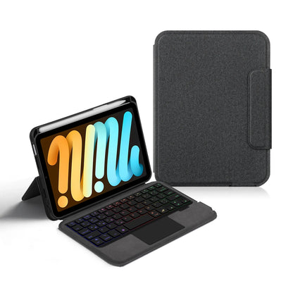 iPad mini 7 7th / 6 6th TouchPad Backlight bluetooth Keyboard Case