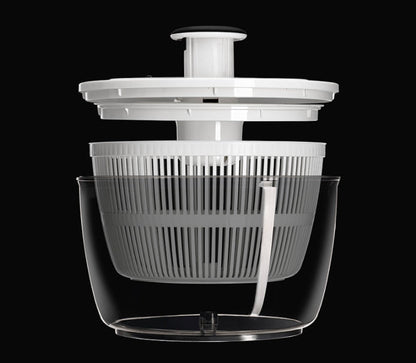 Salad Spinner Lettuce Dryer, One-handed Easy Press Large Vegetable Dryer