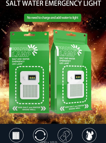 2pcs Salt Water Emergency Lamp