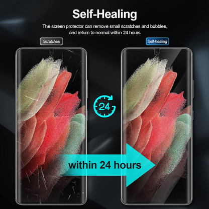 Samsung Galaxy S23 Ultra Clear Tempered Glass Screen Protector – 9H HD, 2.5D Rounded Edge, Impact & Scratch Resistant